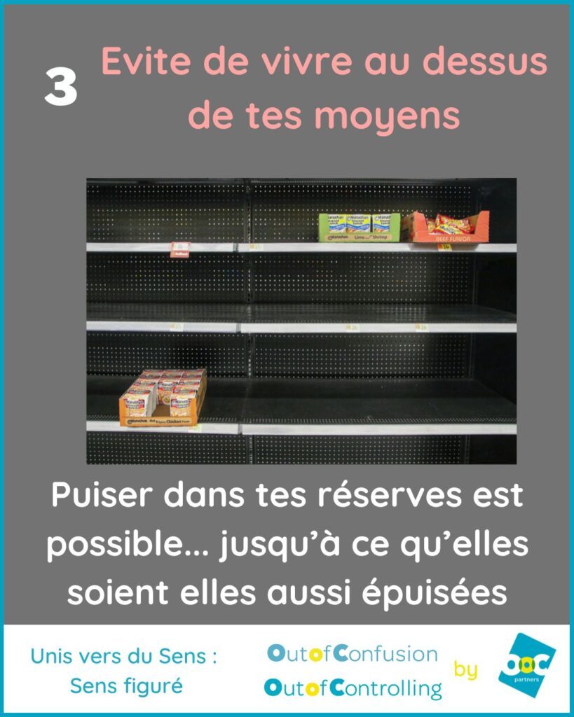 Fonds propres Vivre en cohérence avec ses moyens