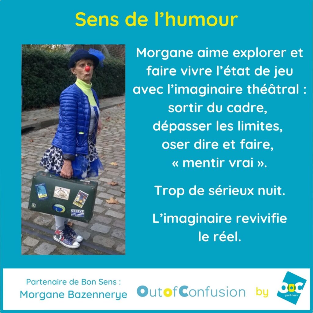 Sens de l'humour de Morgane Bazennerye